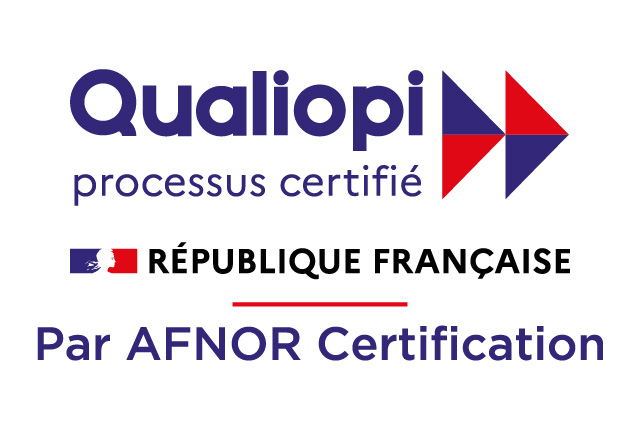 Logo Qualiopi certificateur de formations professionnelle