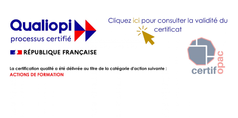 Certificat Qualiopi