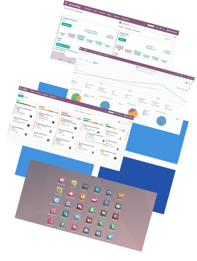 Interface ERP Odoo