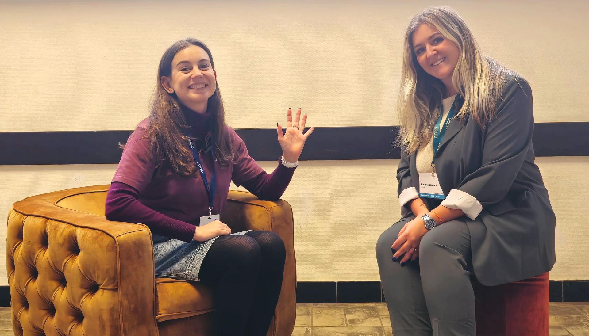 Account Manager Odoo Rebecca et Laure de chez Phidias ERP Odoo et Phidias