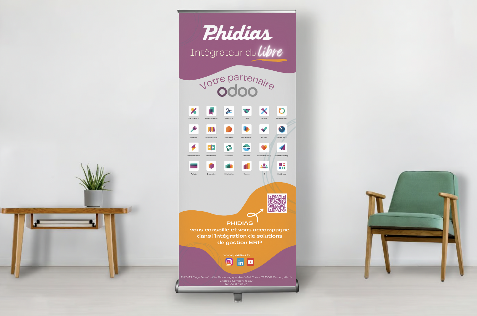 App odoo Application odoo sur smartphone